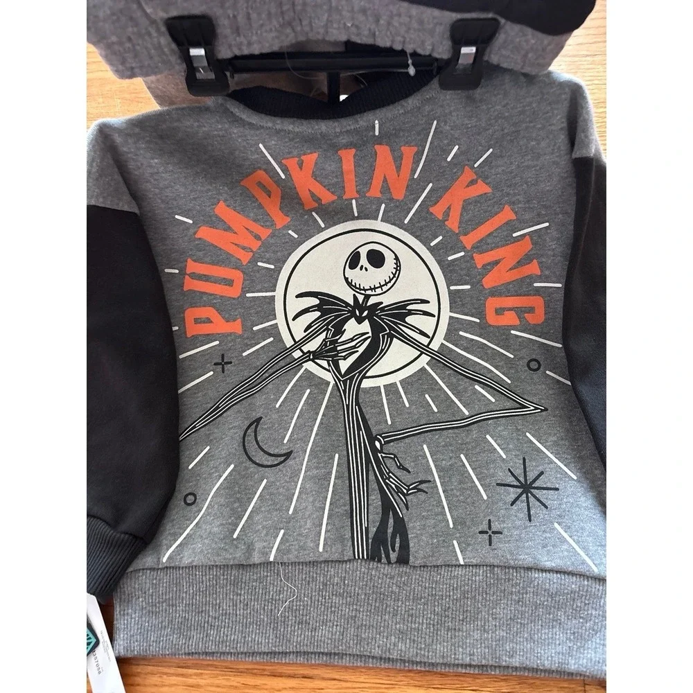 Disney's Nightmare Before Christmas 2 Pc Set 3T glows in the dark NWT